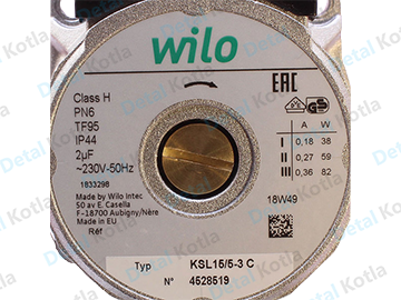Двигатель насоса Wilo 15/5 - 3C (без воздухоотводчика) по классной цене в Набережных Челнах