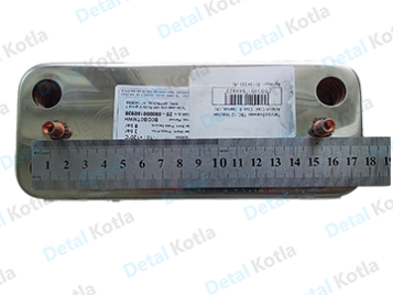 Теплообменник ГВС Zilmet 12 пл 142 мм 17B1901244 по классной цене в Набережных Челнах